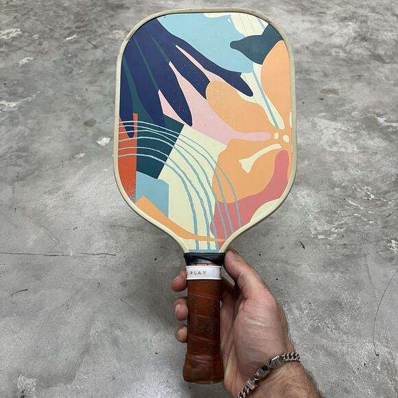 Recess Pickleball Paddle Color- Pink Floral Design READ DESCRIPTION - Picture 1 of 6